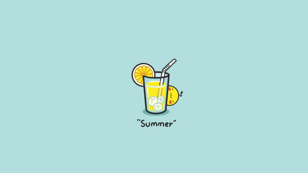 夏季柠檬可乐