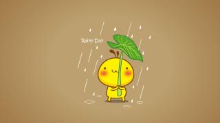 油爆叽丁下雨天-RainyDay-黄色